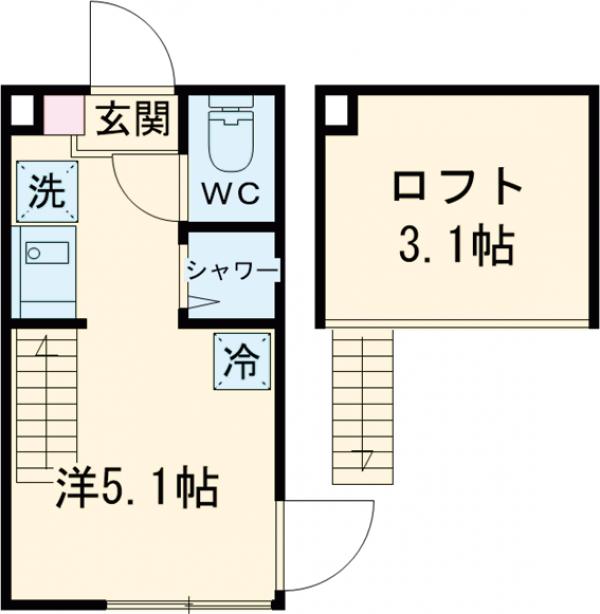 ハーモニーテラス上板橋Ⅱの間取り
