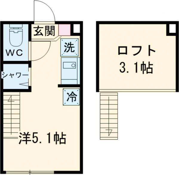 ハーモニーテラス上板橋Ⅱの間取り