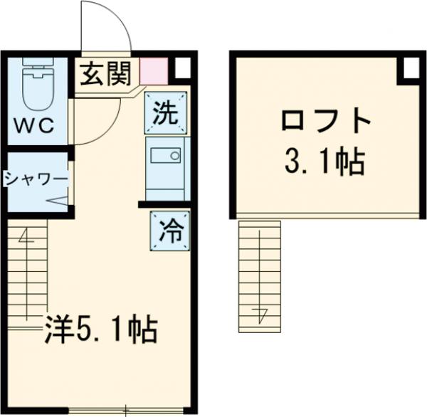 ハーモニーテラス上板橋Ⅱの間取り