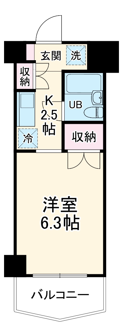 ジュネス西生田の間取り