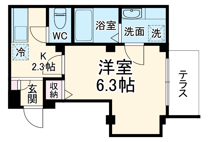 Lana Frusiaの間取り