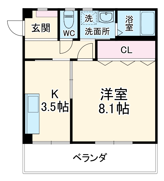 こばやしビルの間取り
