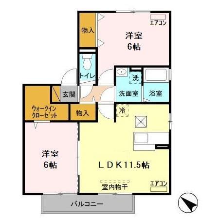 ソフィアガーデン アイビーの間取り