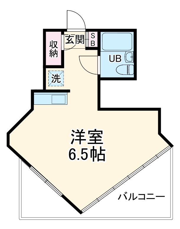プレール横浜山手の間取り