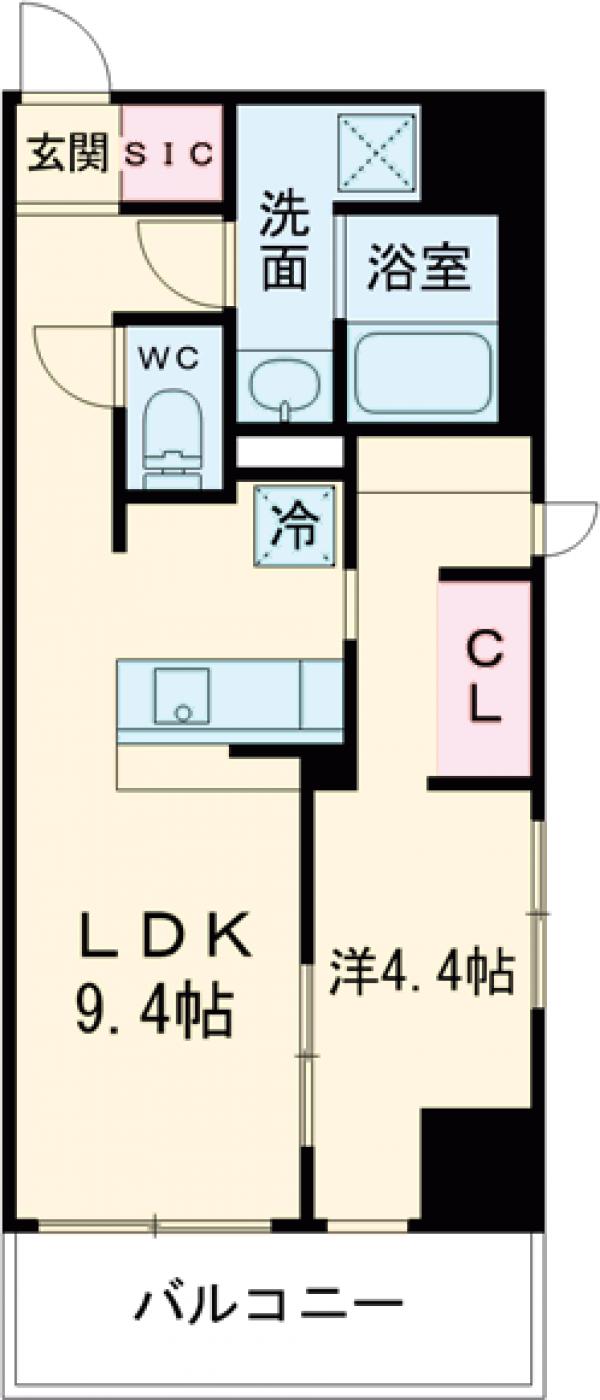 SUNBRIGHT OGIKUBOの間取り