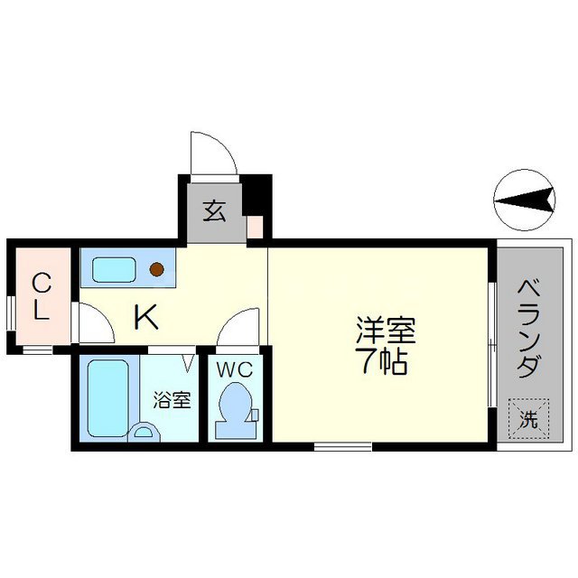 第2レジデンス春田の間取り