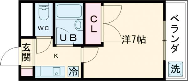 第7レジデンス春田桂坂の間取り
