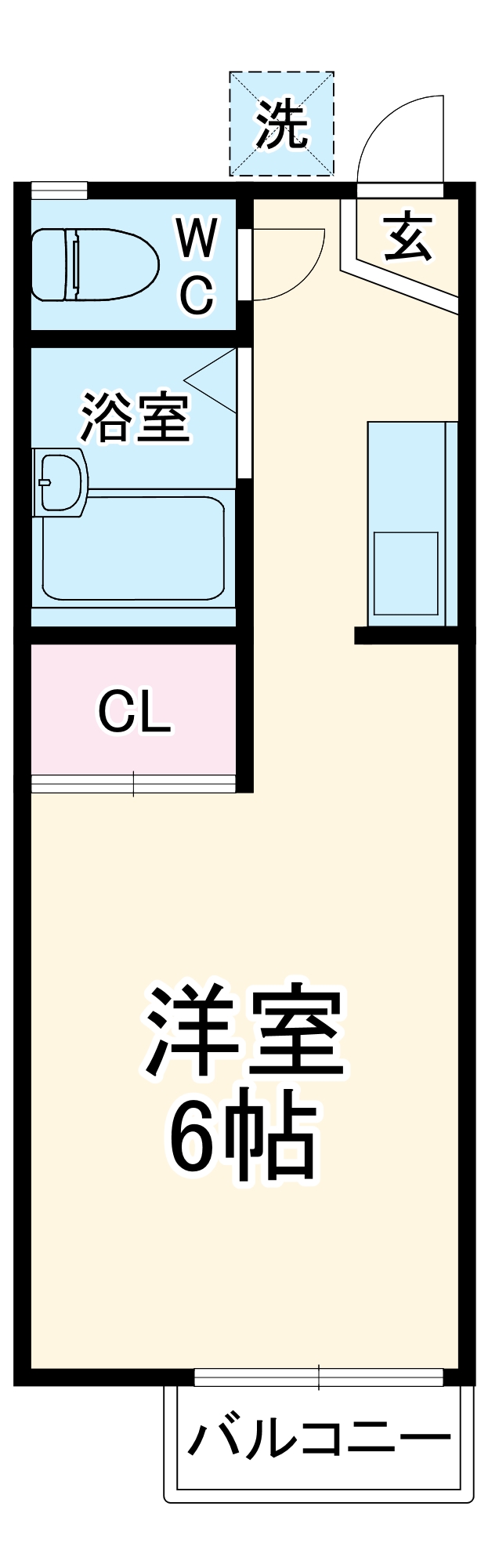 グレーハウスの間取り