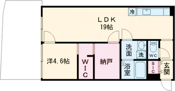 THE GRANDUO CHITOFUNAの間取り