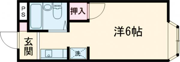 プチフルールの間取り