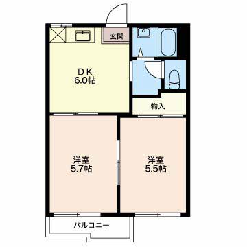 ラプラスいずみの間取り