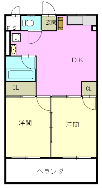 啓周ビルの間取り
