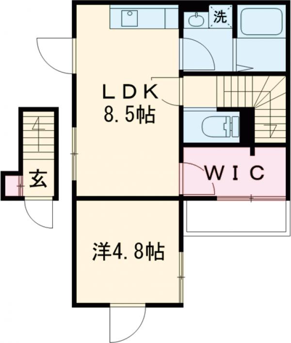 カレントカジマヤの間取り