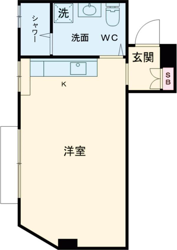 パラスト駒場の間取り