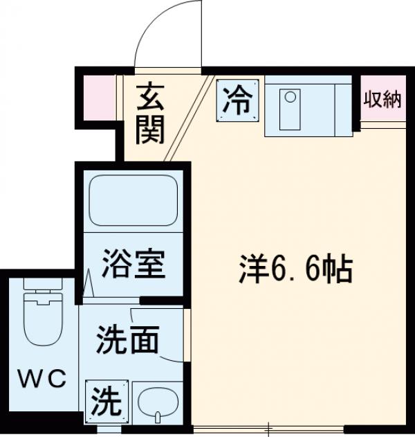 ハナテラス竹ノ塚の間取り