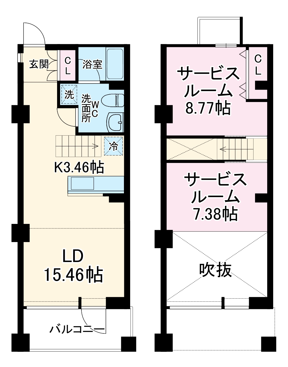PRECIOUS SITEの間取り