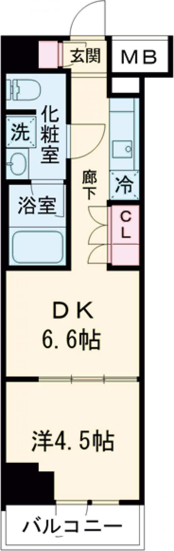 セジョリ東向島・305号室の間取り