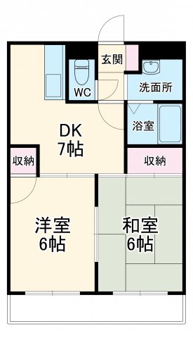 サンライズ久喜 Ⅰの間取り