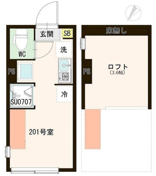 リベラルバードの間取り