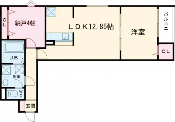 F+style東港町の間取り