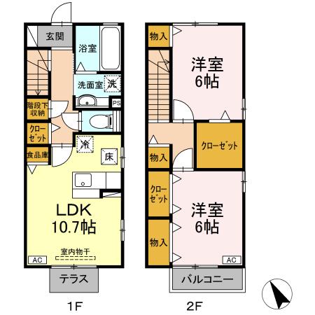 チャルカ・Tの間取り