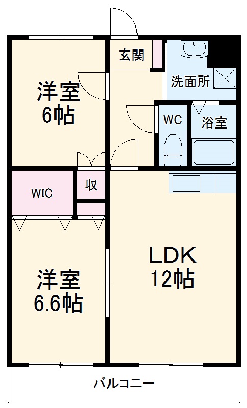 ブライトリー半田山の間取り