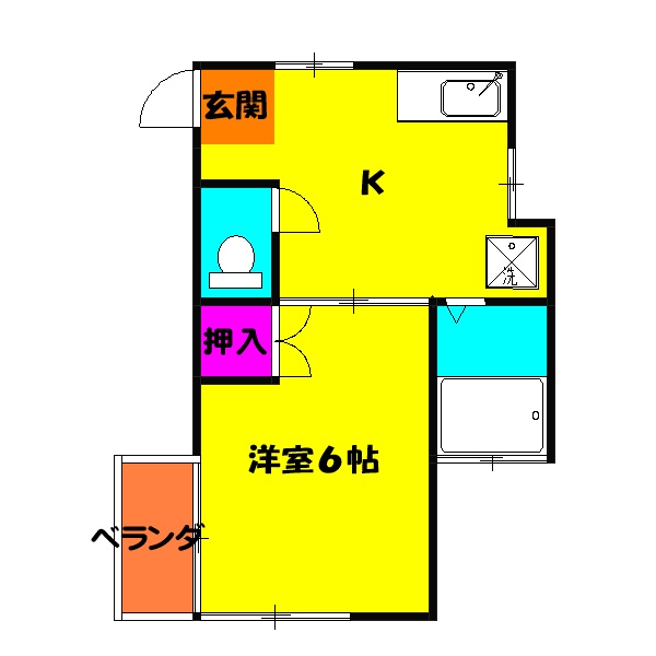 エクセル木曽の間取り