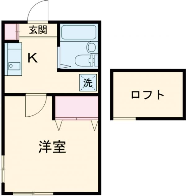 ハッピーパレス武蔵小金井の間取り