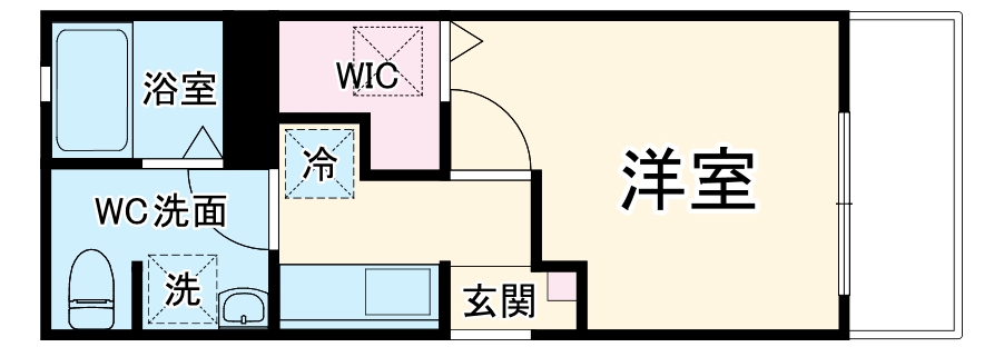 横浜元町ガーデン光國の間取り
