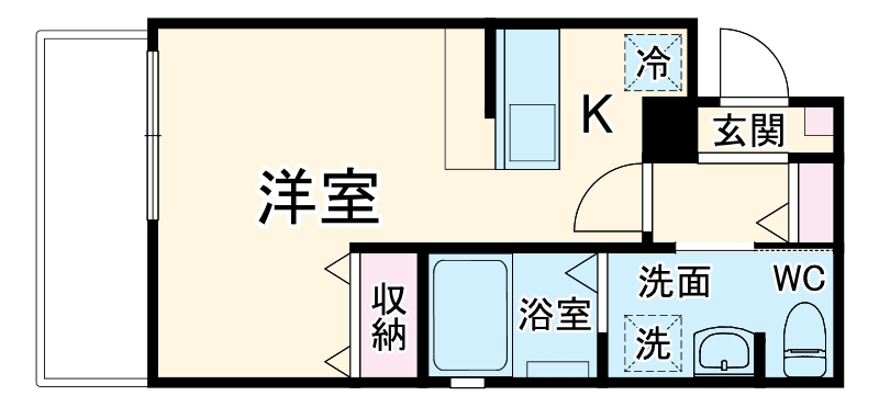 横浜元町ガーデン光國の間取り