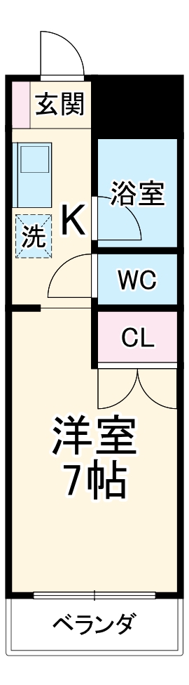 サニーサイドⅡの間取り