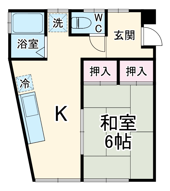 第8野本ビル上矢部の間取り