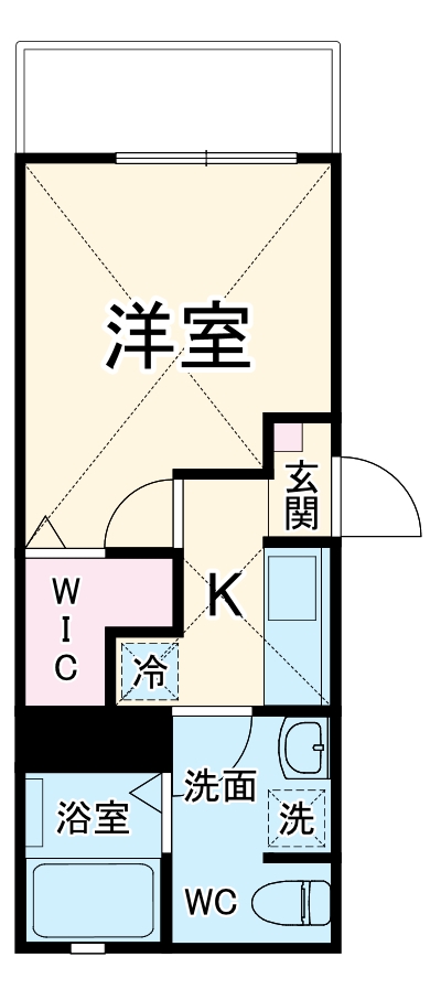 横浜元町ガーデン光國の間取り