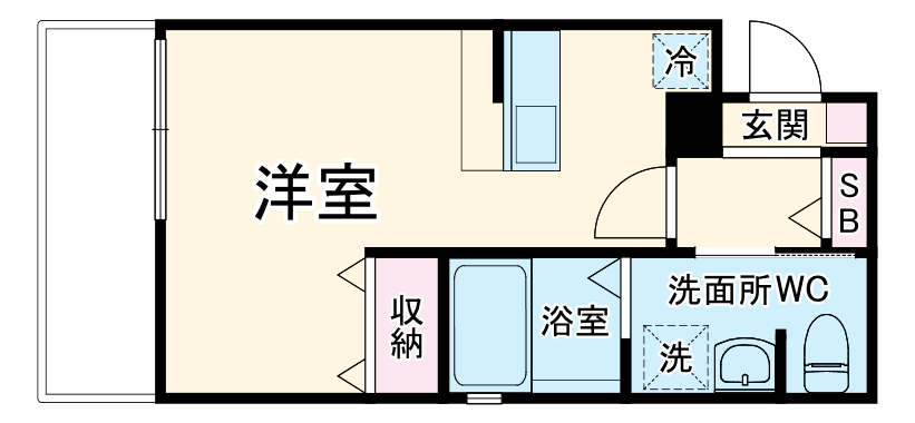 横浜元町ガーデン光國の間取り