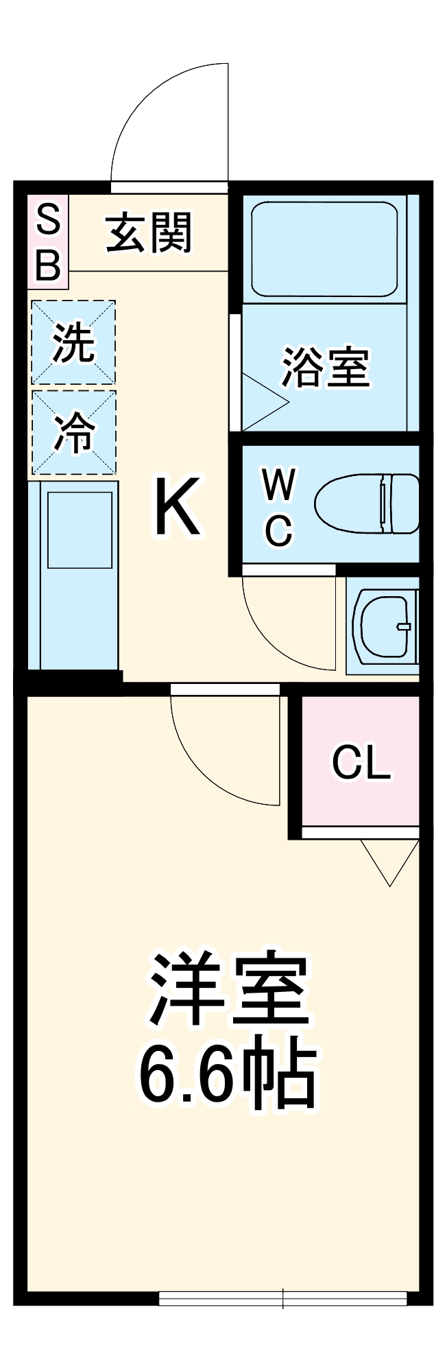 パークライフ松戸の間取り