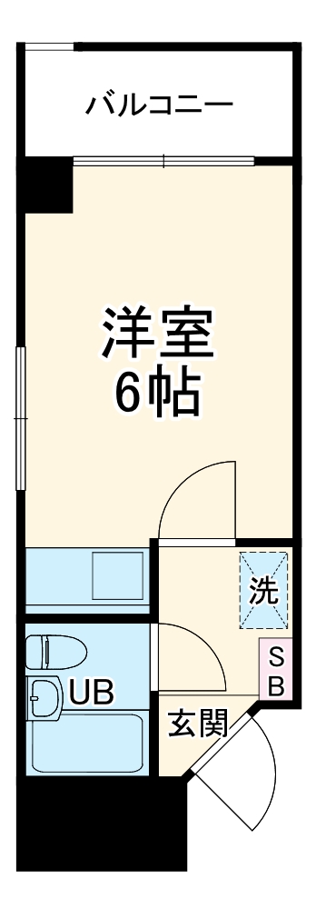 ＧＡＲＤＥＮ　ＳＱＵＡＲＥ　ＭＵＫＯＵＧＡＯＫＡ　Ⅰの間取り