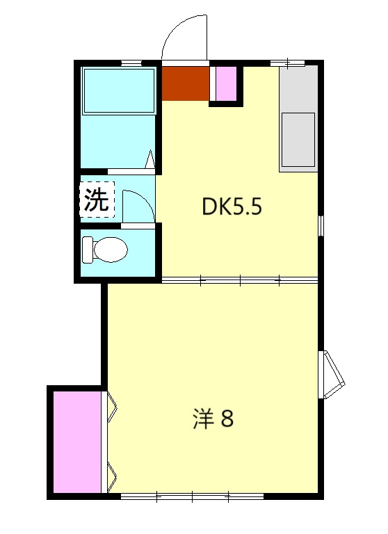 メゾンドカワグチの間取り