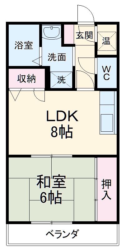 ヒルズ大森台マンションの間取り