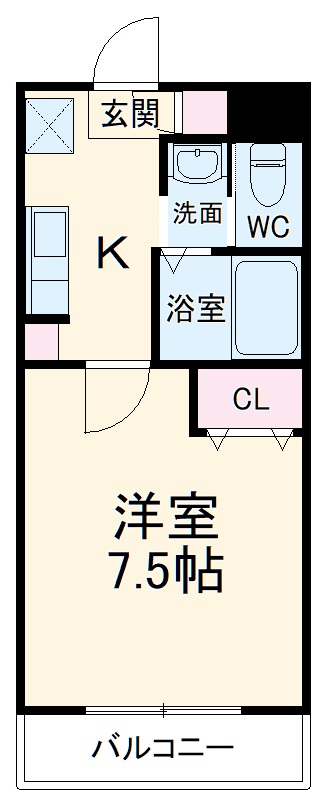 A・City柴田本通の間取り