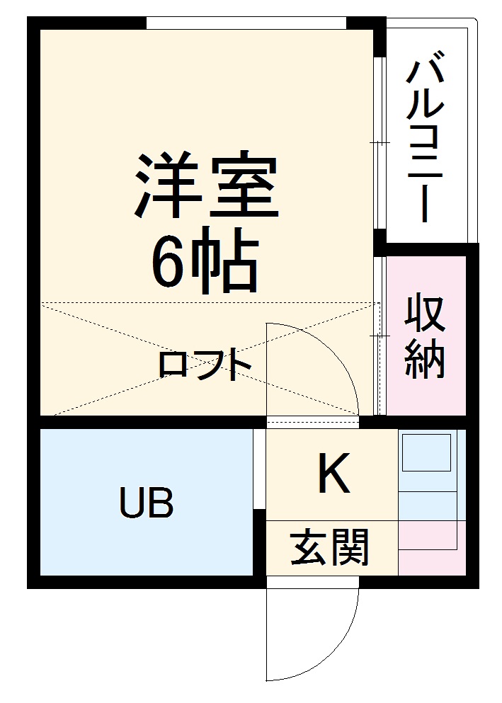 パレス大江の間取り