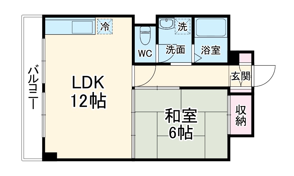 山口マンションの間取り