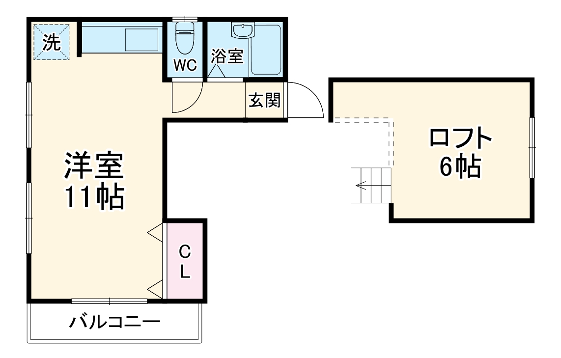 スクエアー47の間取り