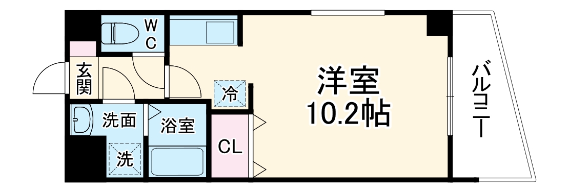 Fortitudo四街道の間取り