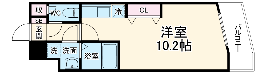 Fortitudo四街道の間取り