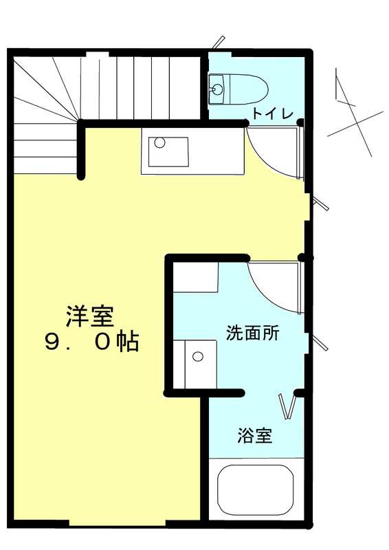 ガレージハウス扶桑駅前の間取り