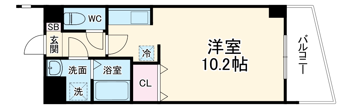 Fortitudo四街道の間取り