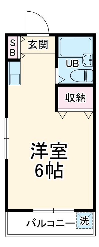 三浩ハイムの間取り