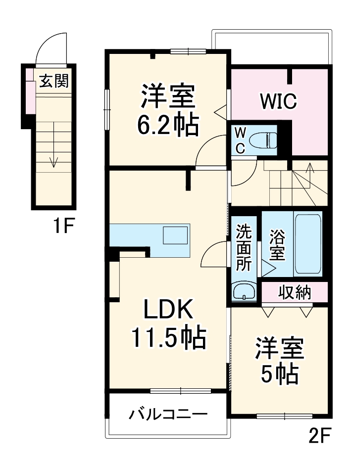 リテイナの間取り