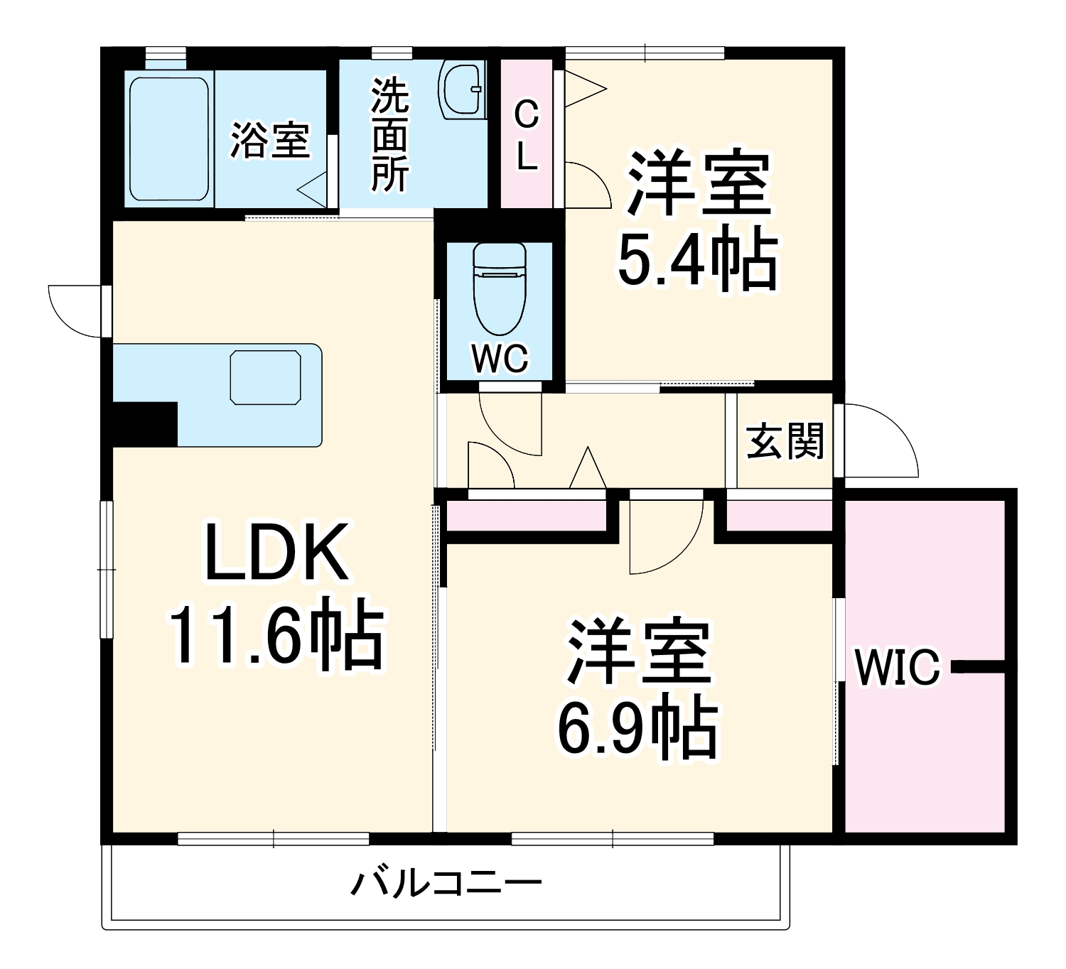 I’s garden Dの間取り