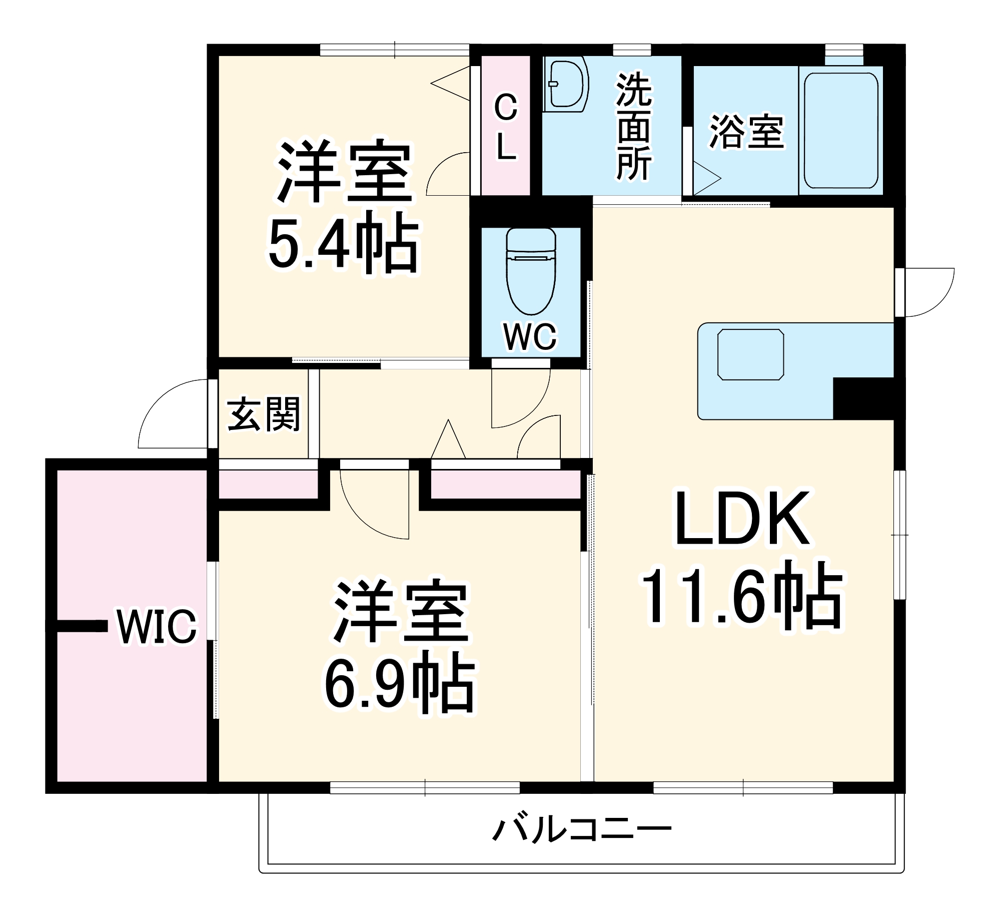I’s garden Dの間取り